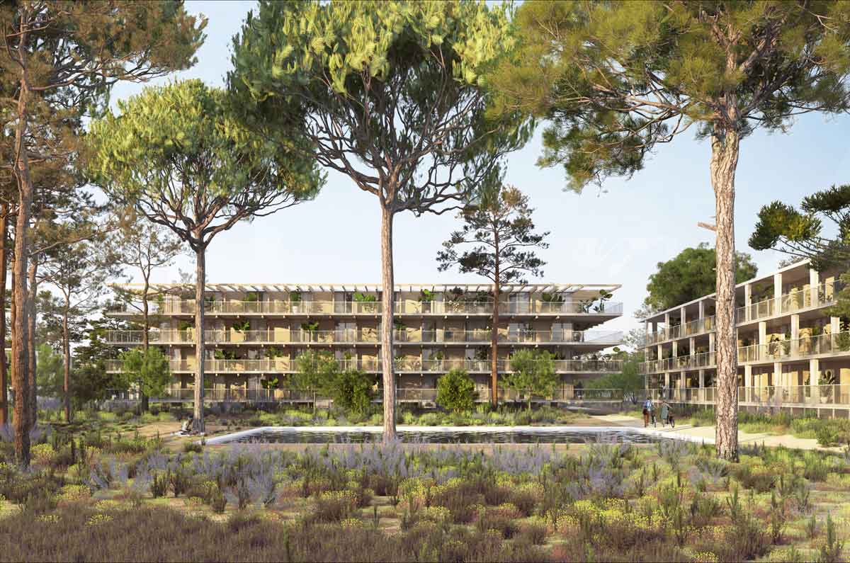 Nîmes (30) ZAC du Mas Lombard : Création d'un écoquartier agricole en entrée de ville