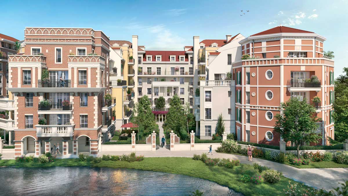 Programme immobilier neuf Interconstruction - Ilot du Ponant - Le Plessis-Robinson